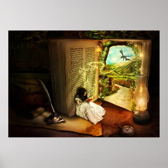 Poster O Livro Dos Segredos (Frente)