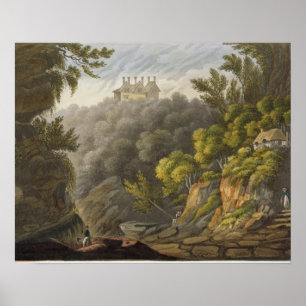 Póster O lombo de Shanklin, 'da ilha do Wight ilustra