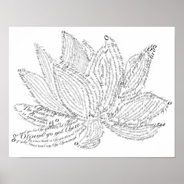 Póster O Lotus Falante