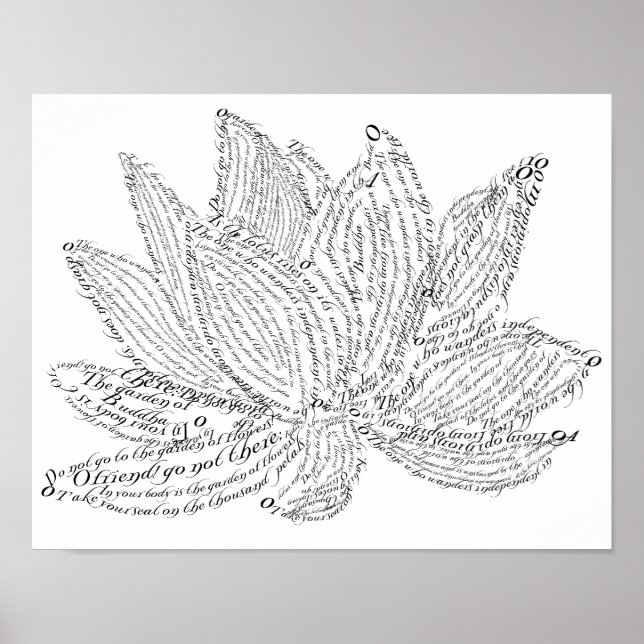 Póster O Lotus Falante (Frente)