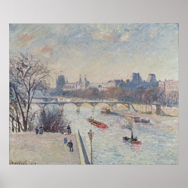 Póster O Louvre, 1902 (Frente)