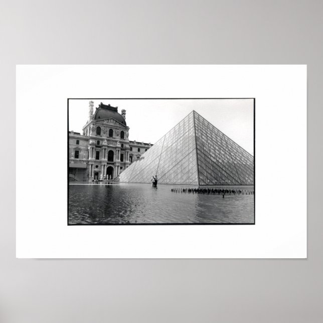 Póster O Louvre, Pairs (Frente)