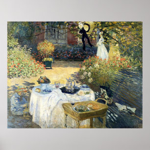 Poster O Luncheon Claude Monet