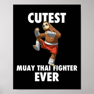 Poster O Lutador de Preguiça Mais Fofo de Todos os Tempos