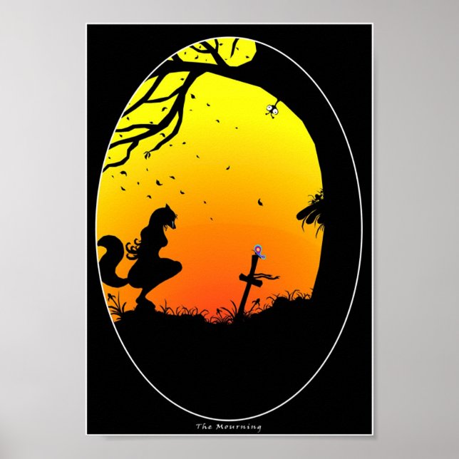 Póster O luto (Frente)