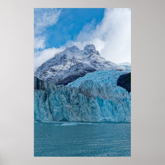Poster O magnífico Glaciar Spegazzini na Patagônia