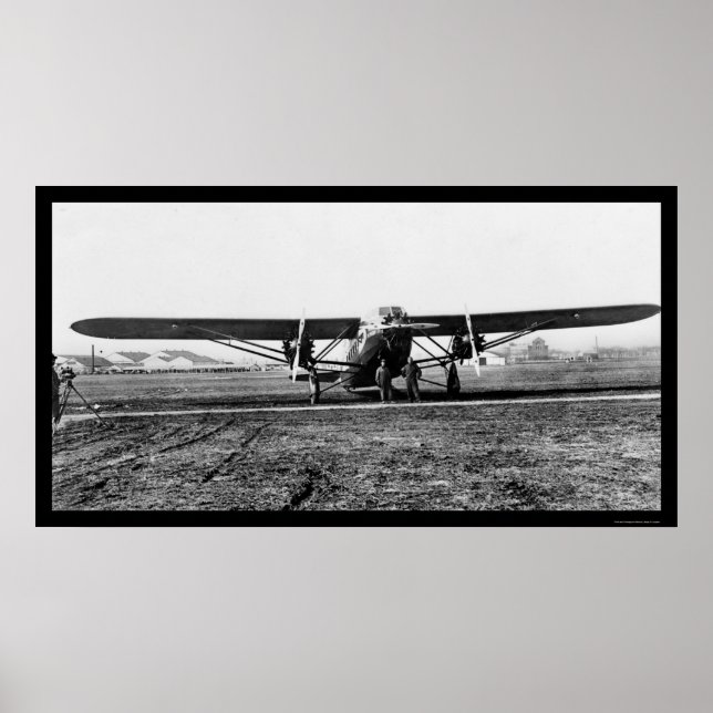 Poster O maior avião de passageiros, Patrício, 1929 (Frente)