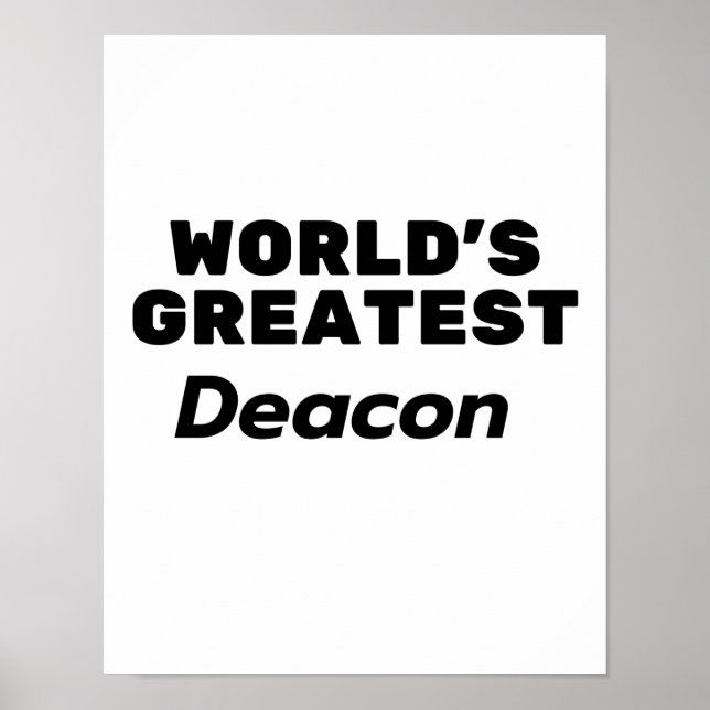 Poster O maior Deacon do mundo (Frente)