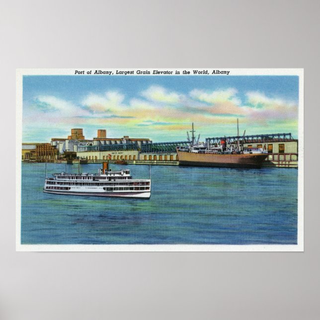 Poster O maior elevador de grãos do mundo (Frente)