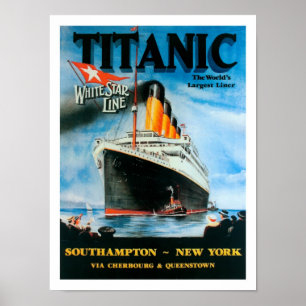 Póster O maior Liner do Titanic-World!