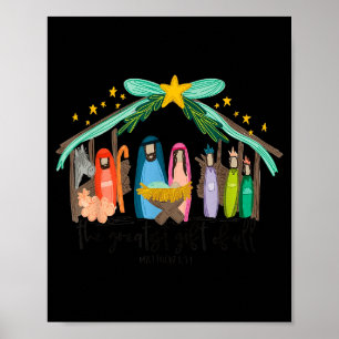 Poster O Maior Presente Para Todos Jesus Natividade Natal