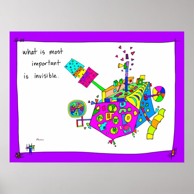 Poster O mais importante... (Frente)