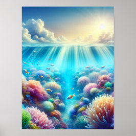 Poster O mar é o meu lugar feliz