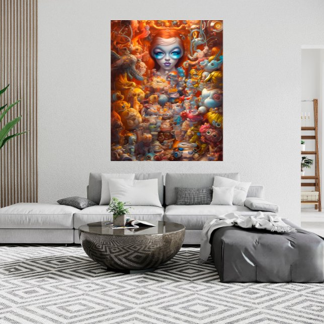 Poster O maravilhoso compro de brinquedos (Criador carregado)