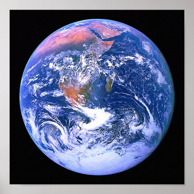 Poster "O Mármaco Azul" (Frente)