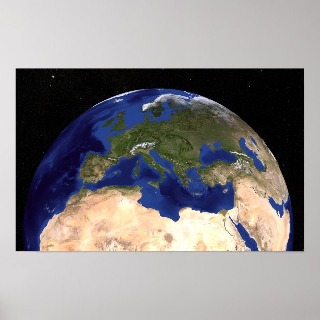 Póster O mármore azul da próxima geração da Terra 7 (Frente)