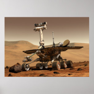 Póster O Marte Rover 'Spirit da NASA