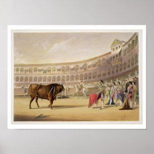 Póster O Matador, 1865 (litho da cor)