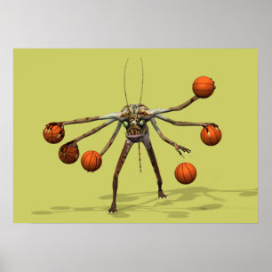 Poster O melhor driblador do basquetebol