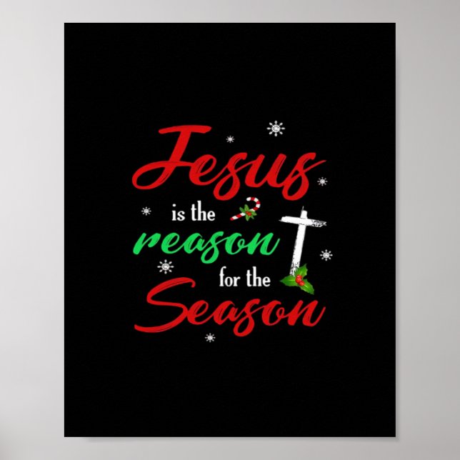 Poster O Melhor Jesus É Para Férias De Natal Da Época (Frente)