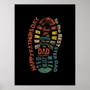 Poster O Melhor Pai Passo Obrigado Por Entrar