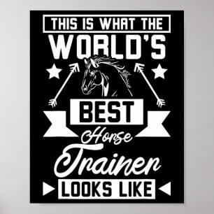 Poster O melhor treinador mundial de cavalos 1