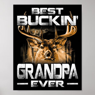 Poster O Melhor Vovô De Camisa Que Caça Bucki