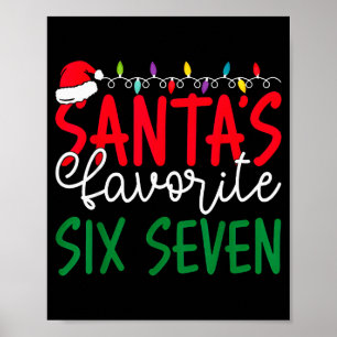 Poster O Meme de Humor de Natal Favorito do Papai Noel Se
