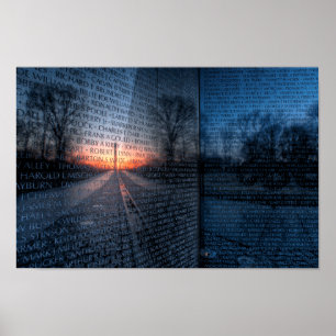 Poster O memorial de Vietnam