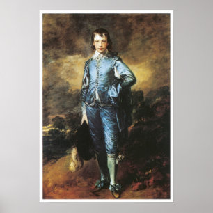 Póster O menino azul, C. Thomas Gainsborough 1770