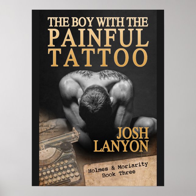 Póster O menino com a tatuagem dolorosa (Frente)