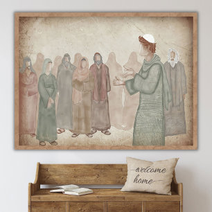 Poster O Menino Jesus no Templo_ Lucas 2_41-52 _ Escritur