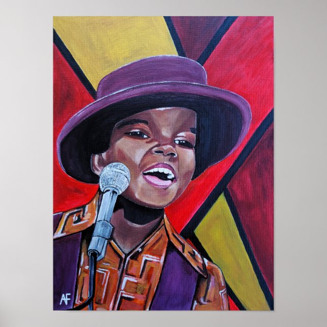 Poster O Menino Prodígio Pintura de Alfred Fox (Frente)