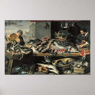 Poster O mercado de peixes