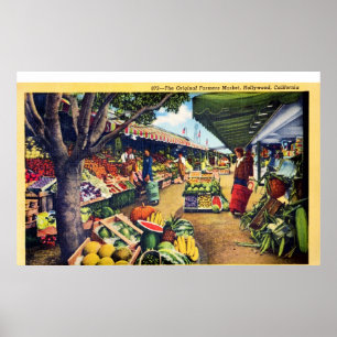Póster O mercado do fazendeiro original, Hollywood,