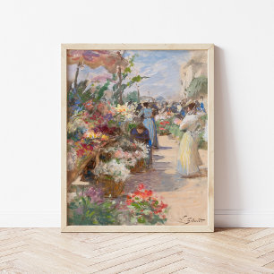 Poster O mercado mais rápido Victor Gabriel Gilbert