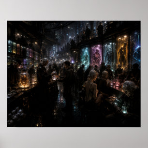 Poster O Mercado Negro Onde o Tempo é Vendido