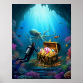 Poster O mergulhador descobre o tesouro guardado