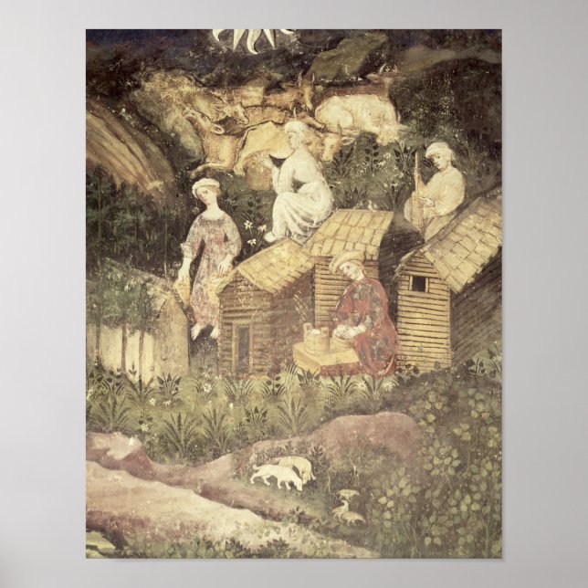 Póster O Mês de junho (Frente)