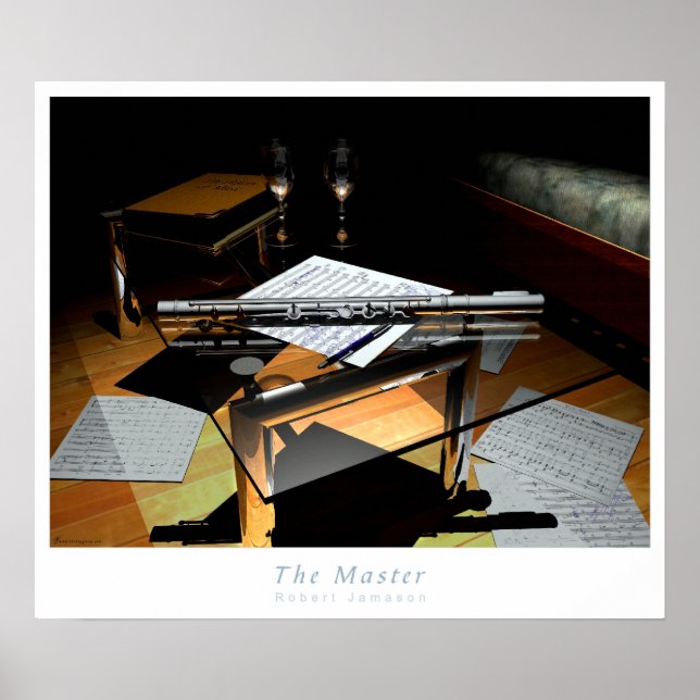 Póster O Mestre (Frente)