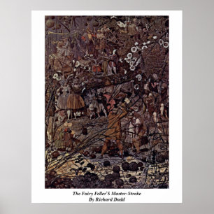 Poster O Mestre-Curso dos Feller feericamente por Richard