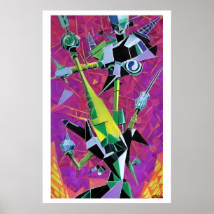 Poster O Mestre Swordsbot
