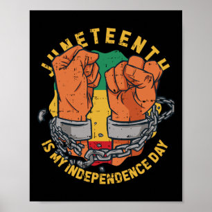 Poster O meu dia de independência é afro-cêntrico na hist