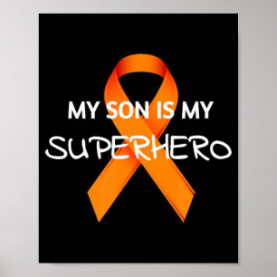 POSTER O MEU FILHO É O MEU MÊS DE CONSCIÊNCIA DA LEUCEMIA