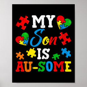 Poster O Meu Filho É Um Autismo Aconselhamento E Suporte