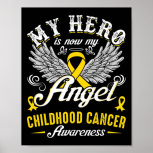 Poster O Meu Herói É Agora A Minha Consciência Do Cancer