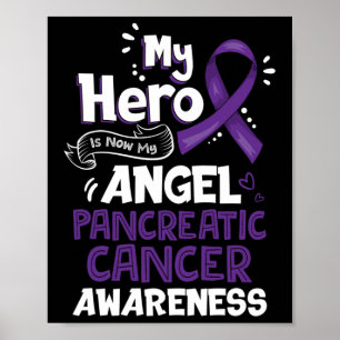Poster O Meu Herói É Agora O Meu Câncer de pâncreas Anjo 