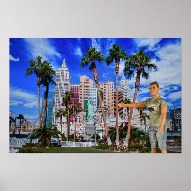 Poster O meu hotel incrível em Vegas. (Frente)