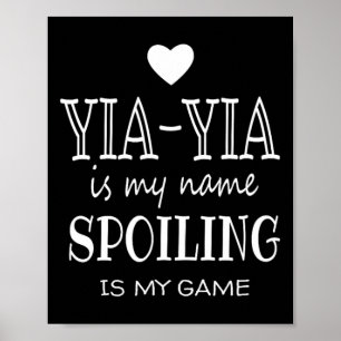 Poster O Meu Nome É Yia-yia Gifs Para A Avó Grega Grécia