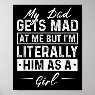 Poster O Meu Pai Enlouquece-Me Mas Eu Literalmente O Sou